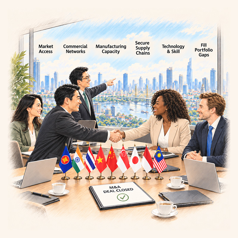 M&A and joint venture deal sourcing in Asia