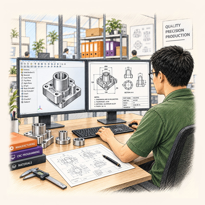 Product design and CAD for contract manufacturing