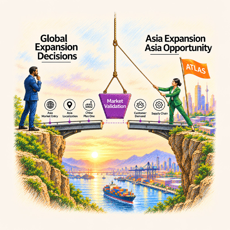 Market validation for Asia expansion
